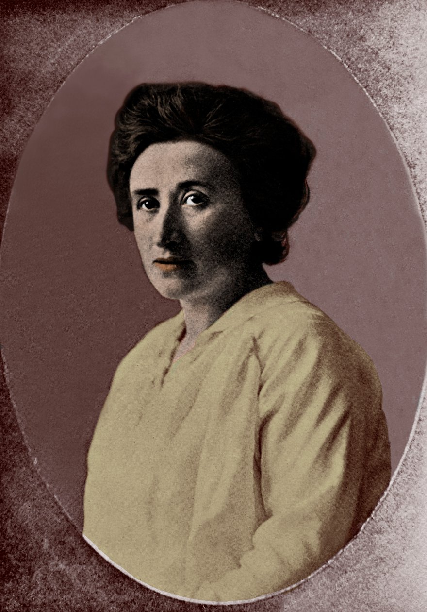 Rosa Luxemburg (nyomtatás) alkotó: Unknown artist