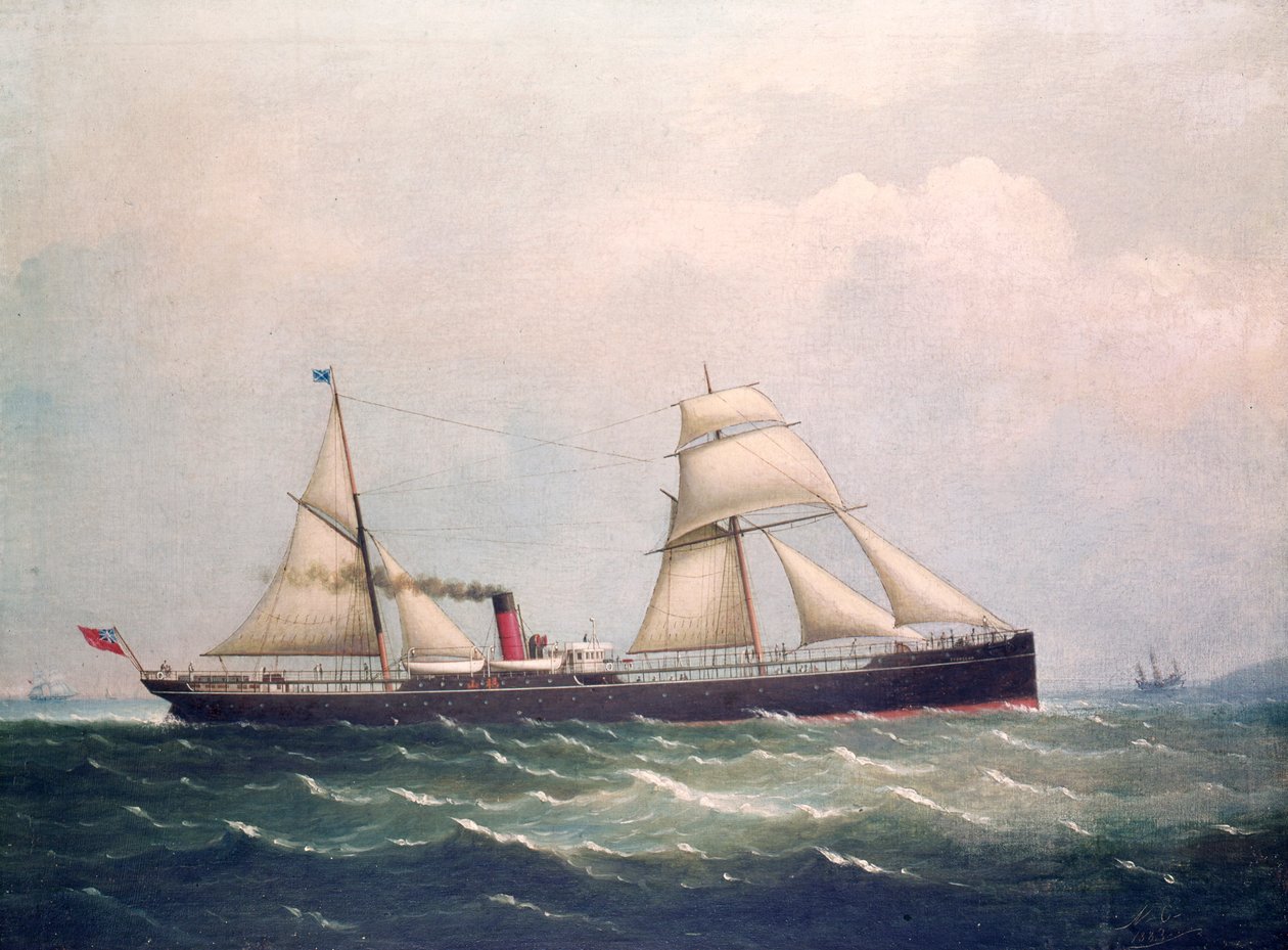 S.S Fooksang (olaj, vászon) alkotó: Unknown artist