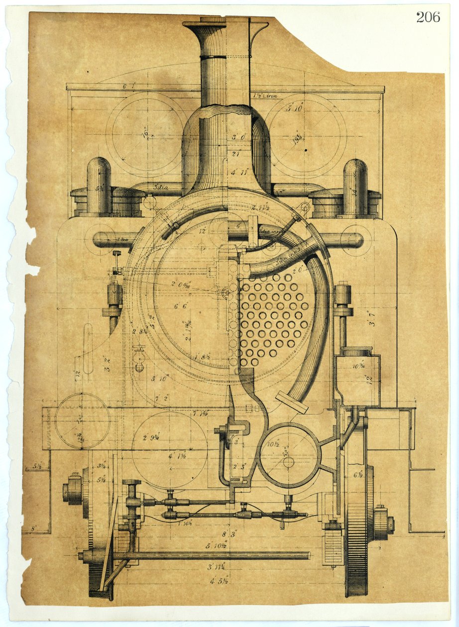 Gőzmozdony alkotó: Unknown artist