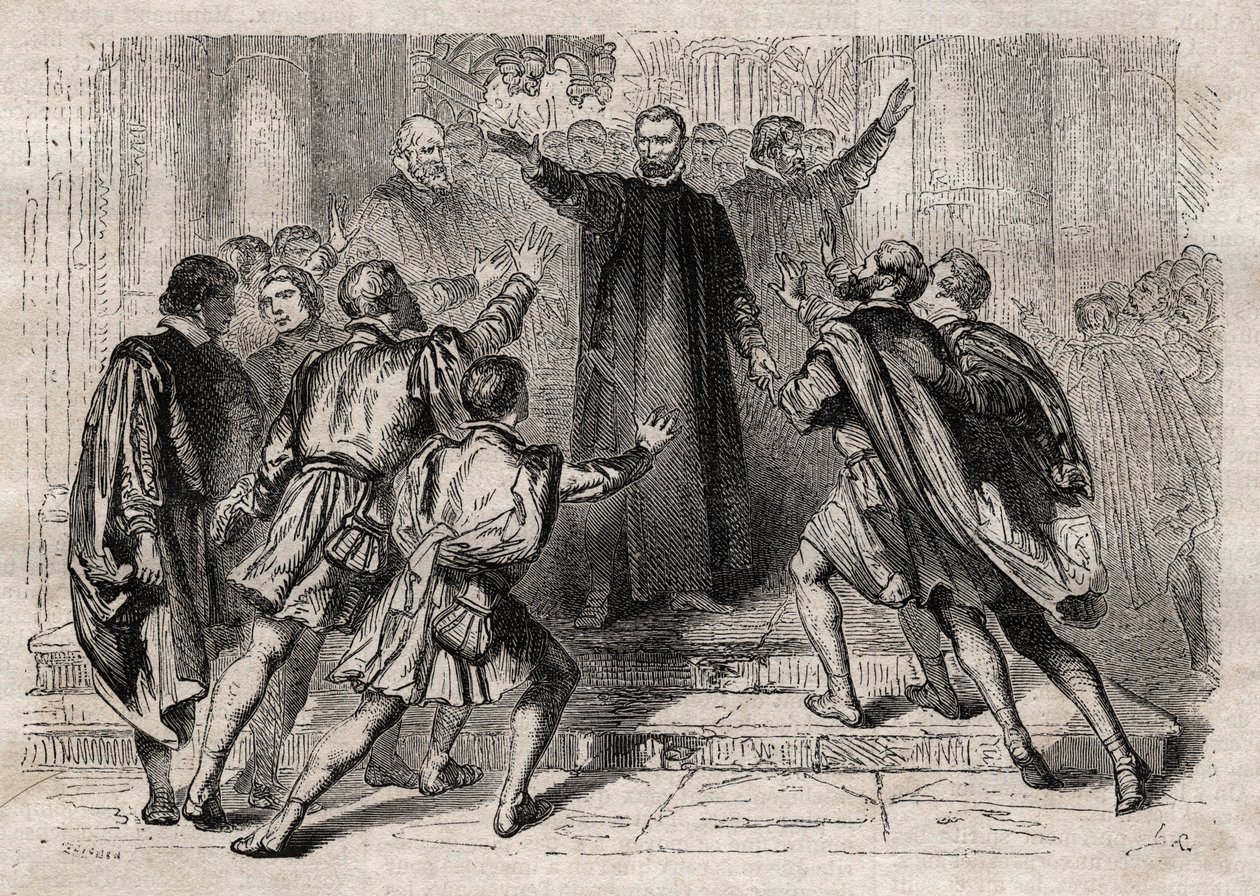 Az anabaptista felismerte Leideni Jánost alkotó: Unknown