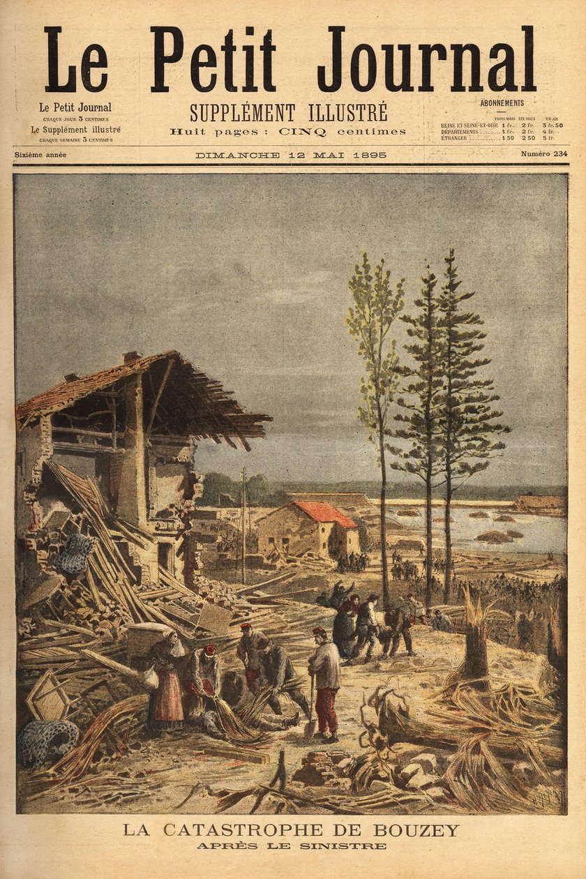 A Bouzey-katasztrófa alkotó: Unknown artist