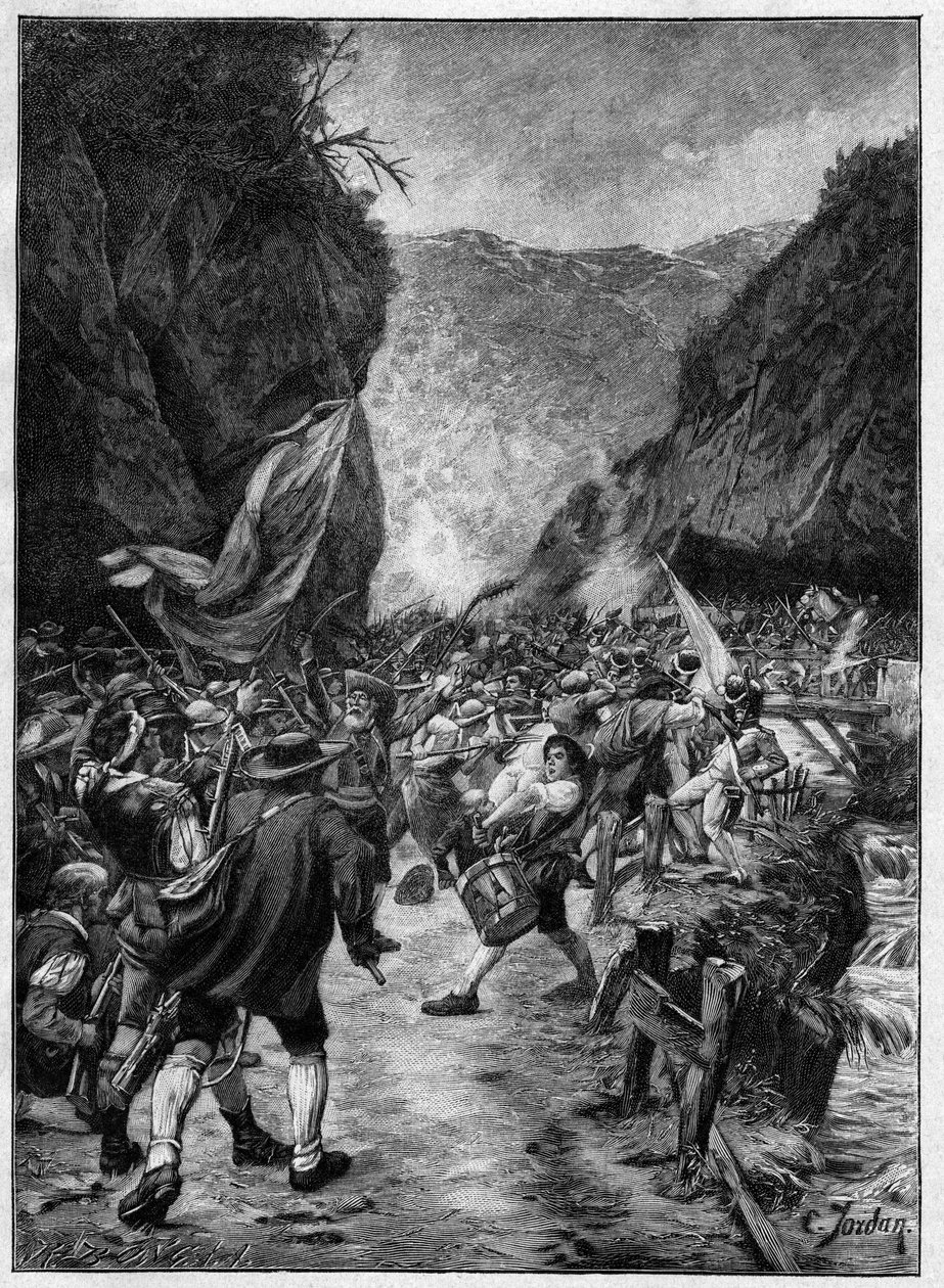 A tiroliak lázadása alkotó: Unknown artist