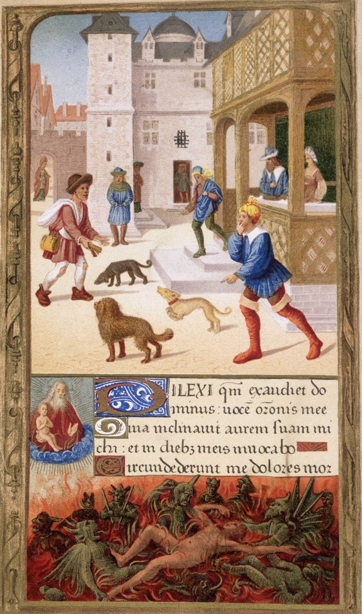 A pestis, Franciaország 16. század alkotó: Unknown artist
