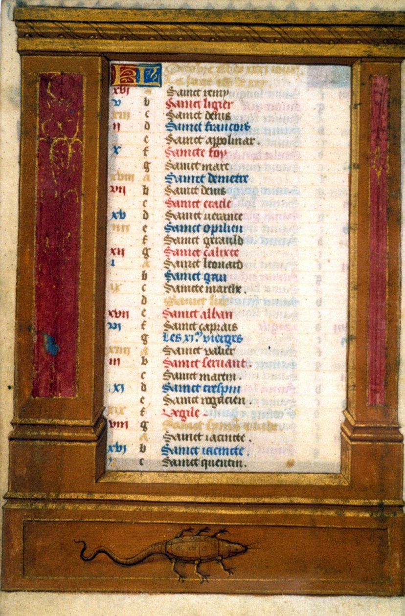 Zodiákus Skorpió alkotó: Unknown artist