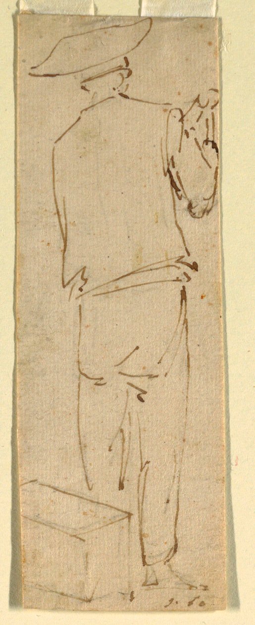 Egy férfi fogóval alkotó: Unknown artist