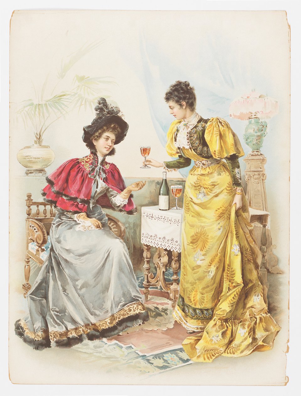 Reklám egy italhoz alkotó: Unknown artist