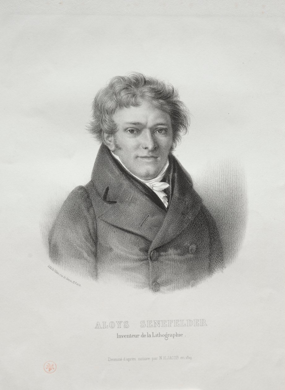 Aloys Senefelder alkotó: Unknown artist