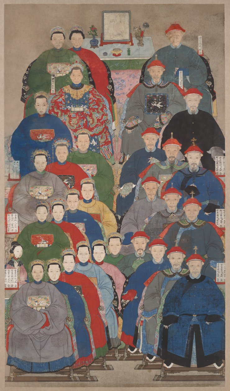 Őscsoport portréja alkotó: Unknown artist