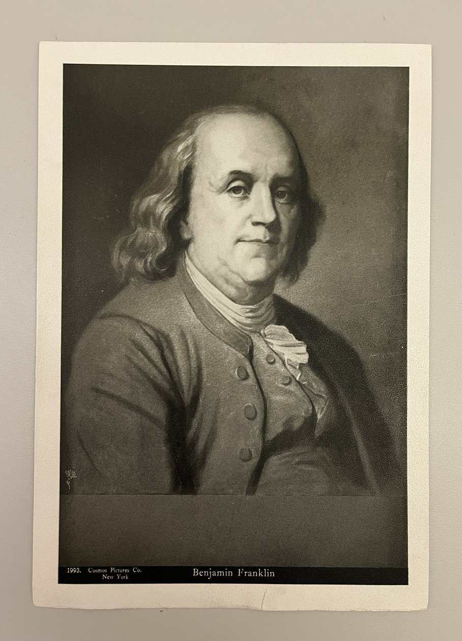 Benjamin Franklin alkotó: Unknown artist