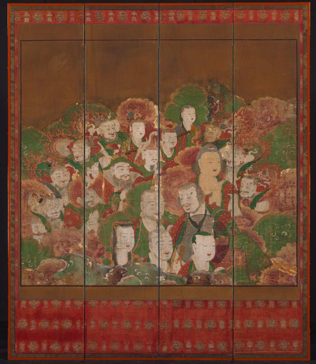 Buddhista istenségek alkotó: Unknown artist