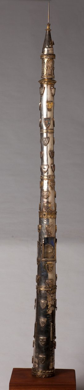 Gyertyatartó (?), ezüstműves alkotó: Unknown artist