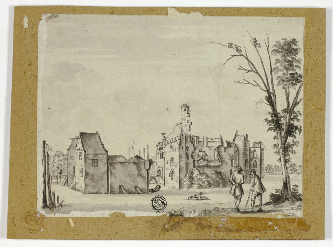 Vár a folyón alkotó: Unknown artist