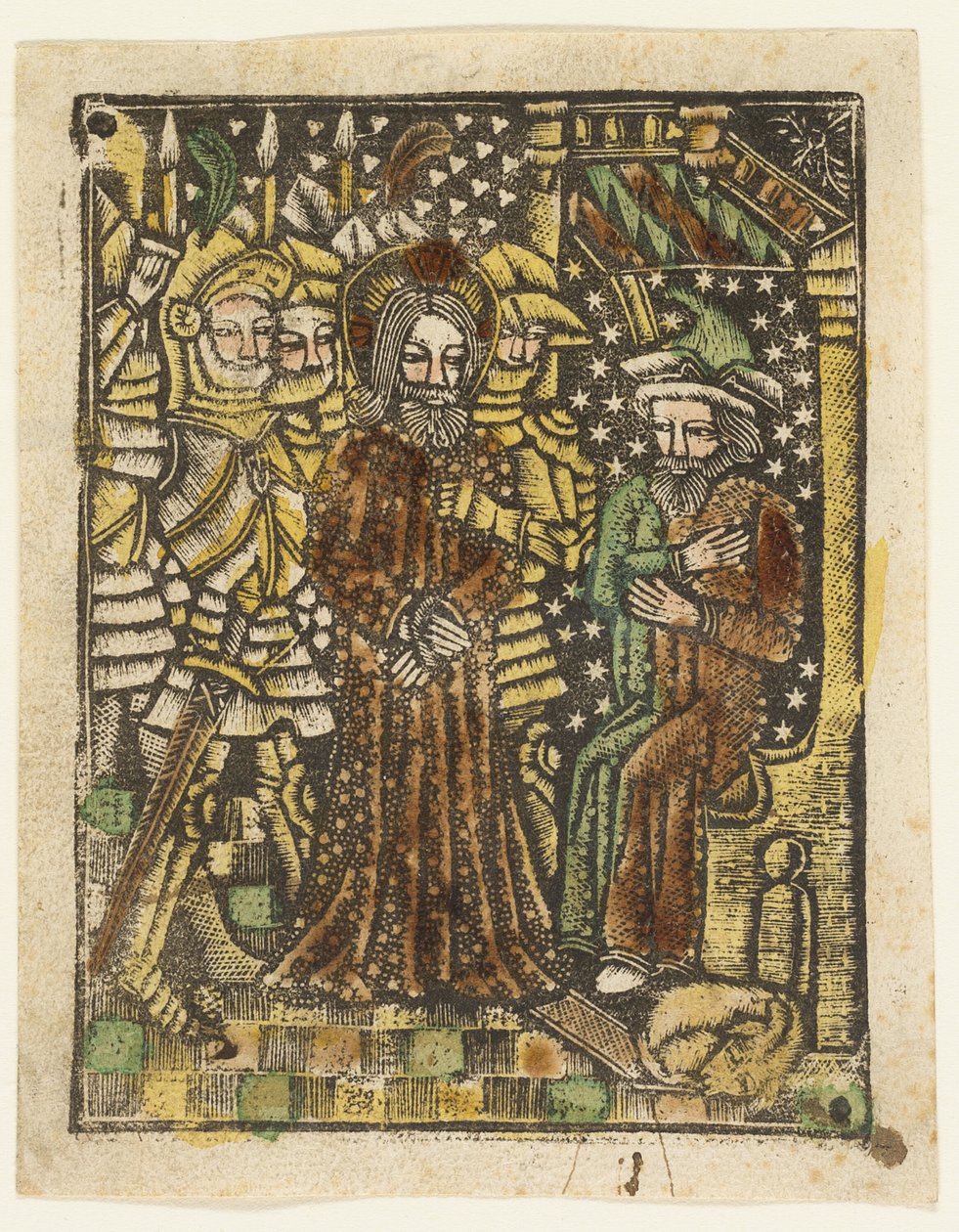 Krisztus Anna előtt alkotó: Unknown artist