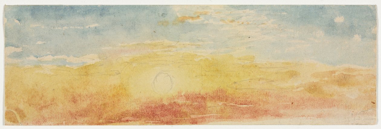 Felhő-tanulmány alkotó: Unknown artist