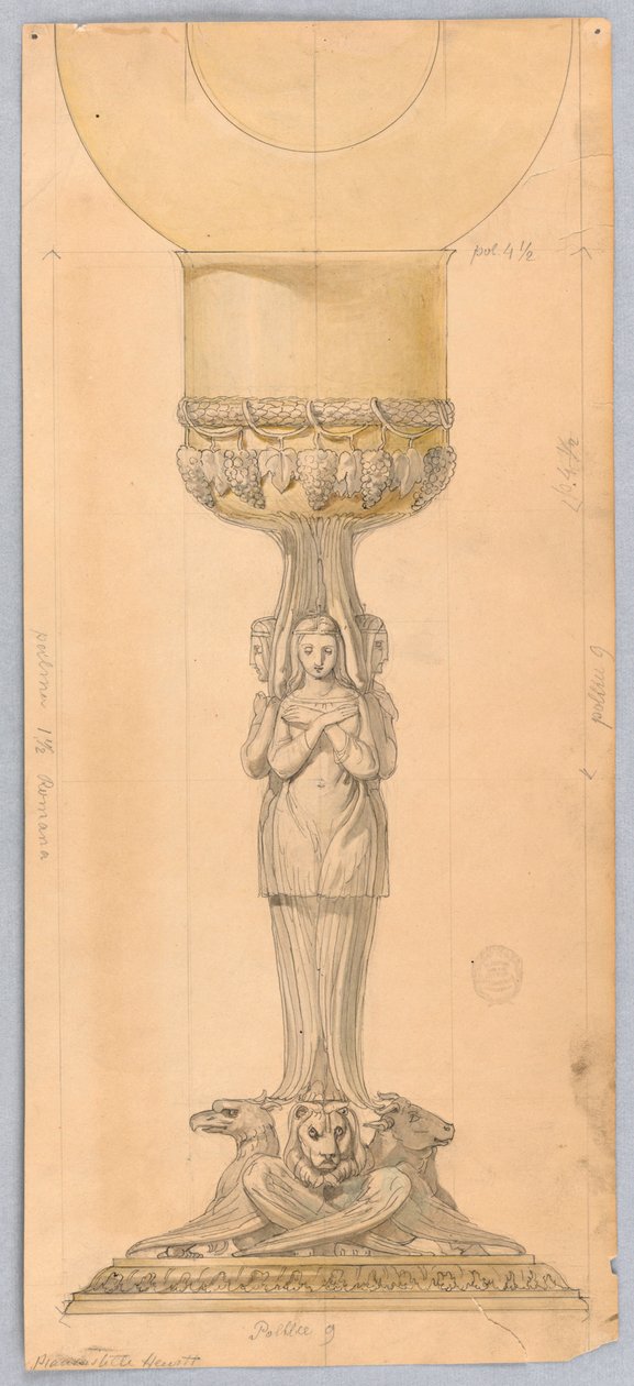 Tervezés kehelyhez alkotó: Unknown artist