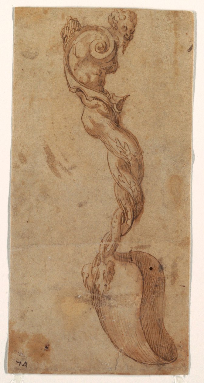 Design for a Serving Spoon   1257958   hu       hungarian Successfully Translated  Original: Vue de la Neva et du palais dete de Pierre I Le Grand (1672-1725), Saint Petersbourg (View of the Neva and the Summer Palace of Peter I) - Peinture de Andrei Yefim alkotó: Unknown artist