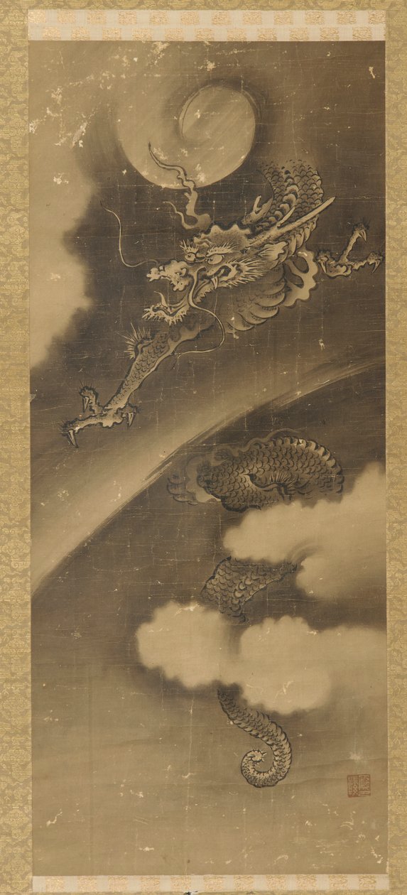 Sárkány és felhők alkotó: Unknown artist