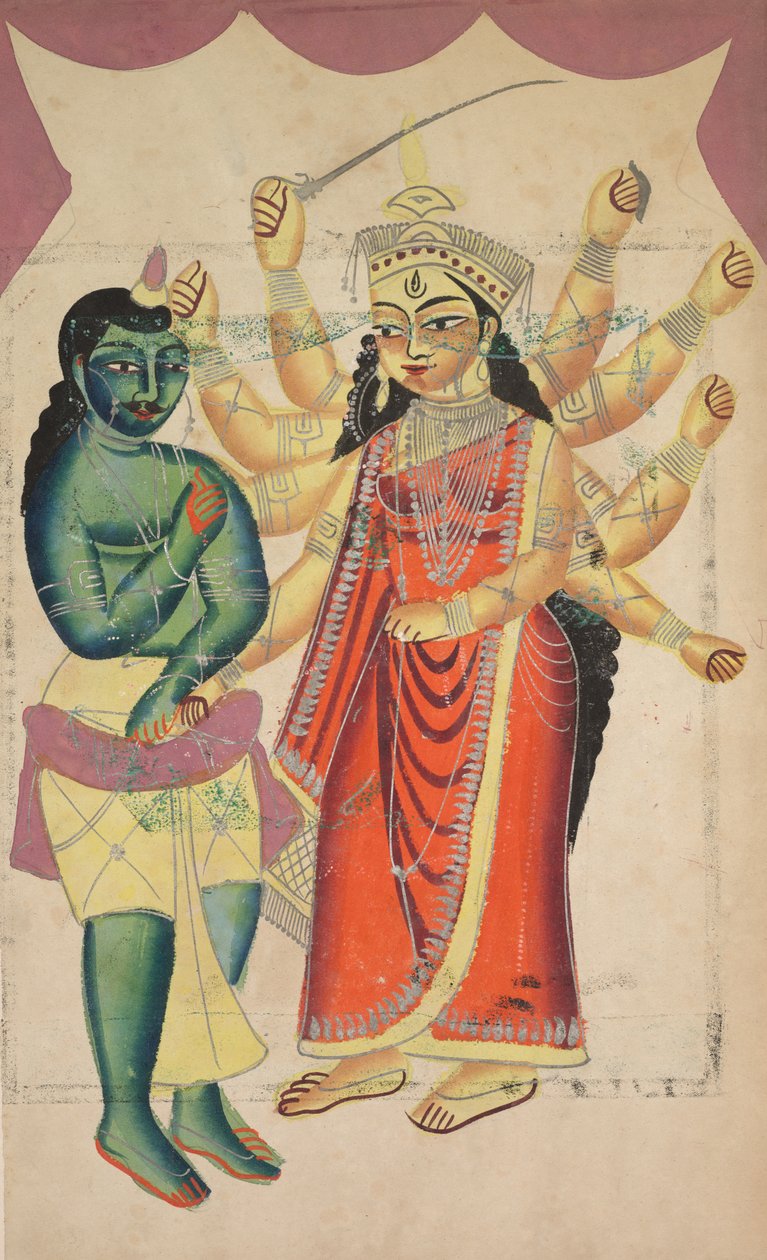 Durga (felé) alkotó: Unknown artist