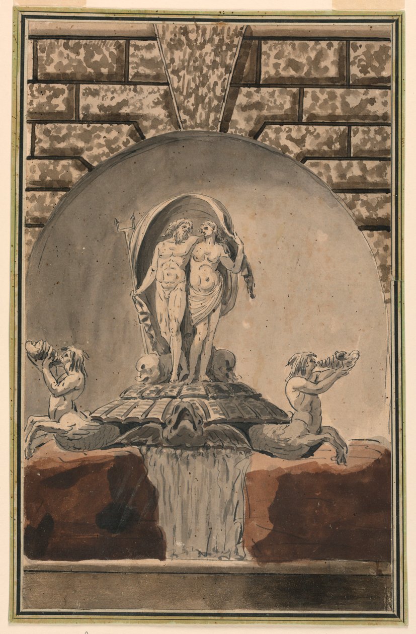 Egy szökőkút magassága alkotó: Unknown artist