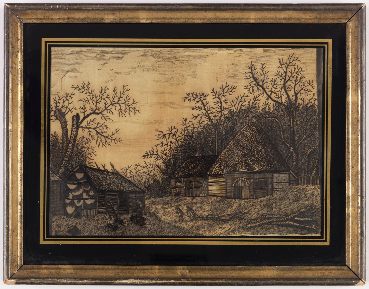 Hímzett kép alkotó: Unknown artist