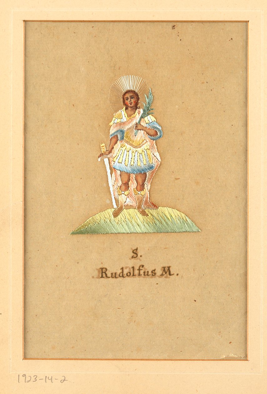 Hímzett kép alkotó: Unknown artist