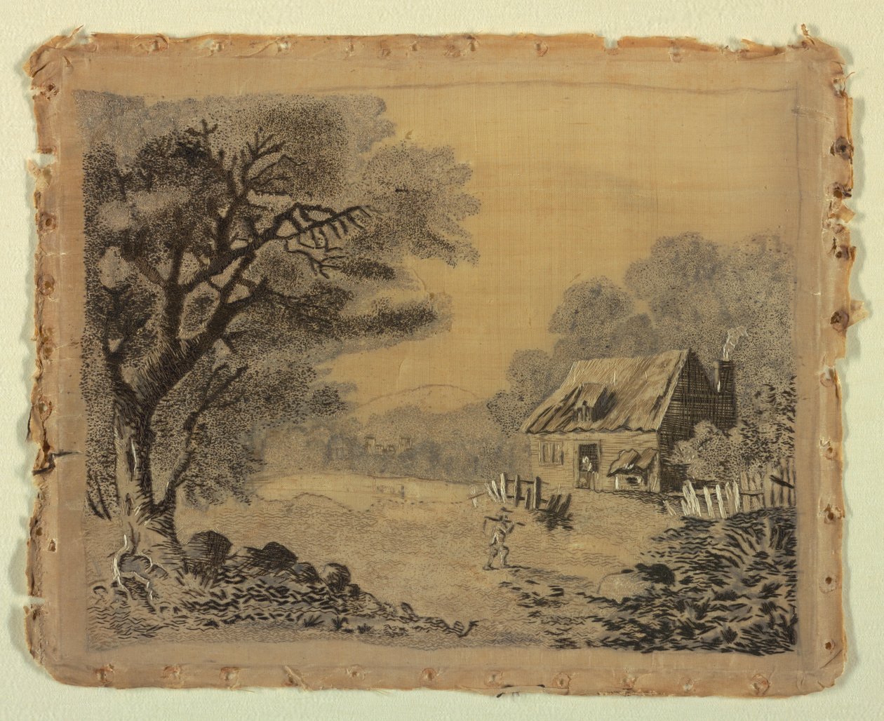 Hímzett kép alkotó: Unknown artist