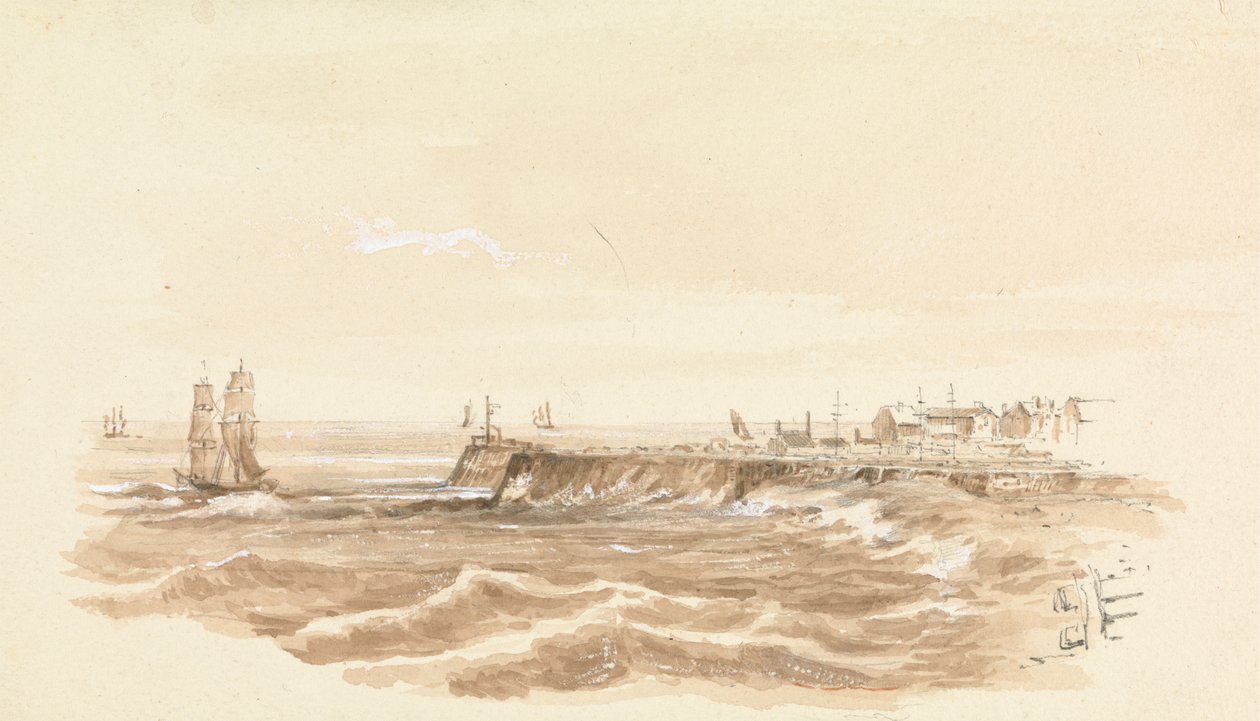 Kikötői jelenet alkotó: Unknown artist