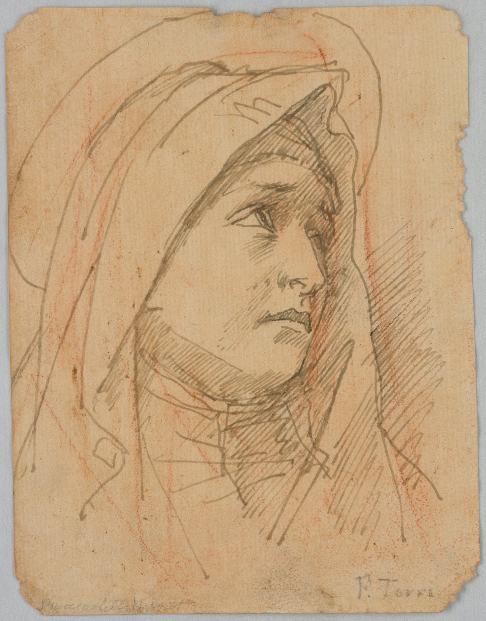 A Szűz feje alkotó: Unknown artist