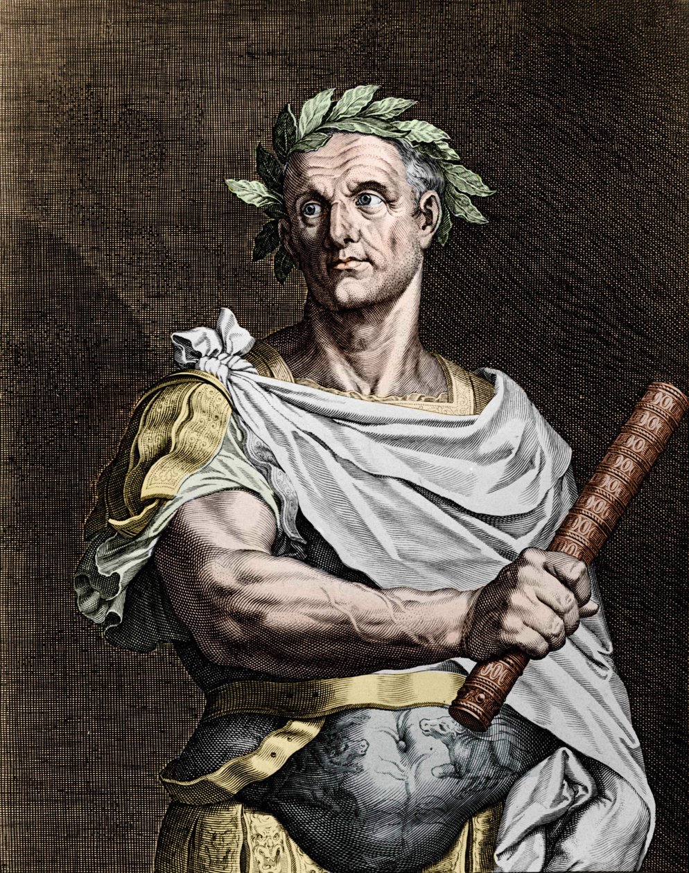 Julius Caesar (Kr. e. 101-44), római államférfi. alkotó: Unknown artist