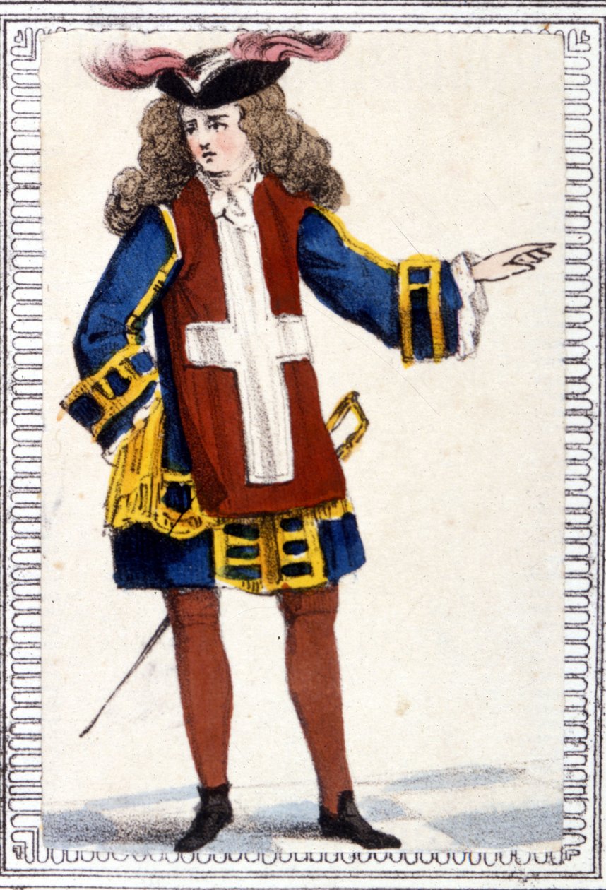 Málta lovagja. Gravírozás sd. 18. század. alkotó: Unknown artist