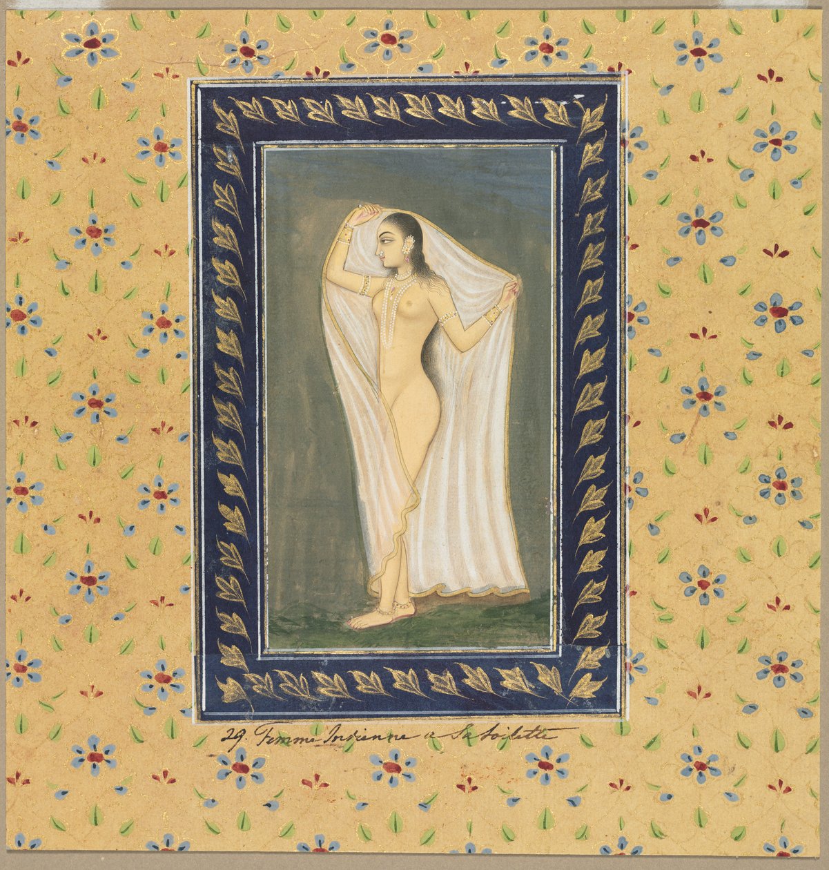 Hölgy fürdő után alkotó: Unknown artist