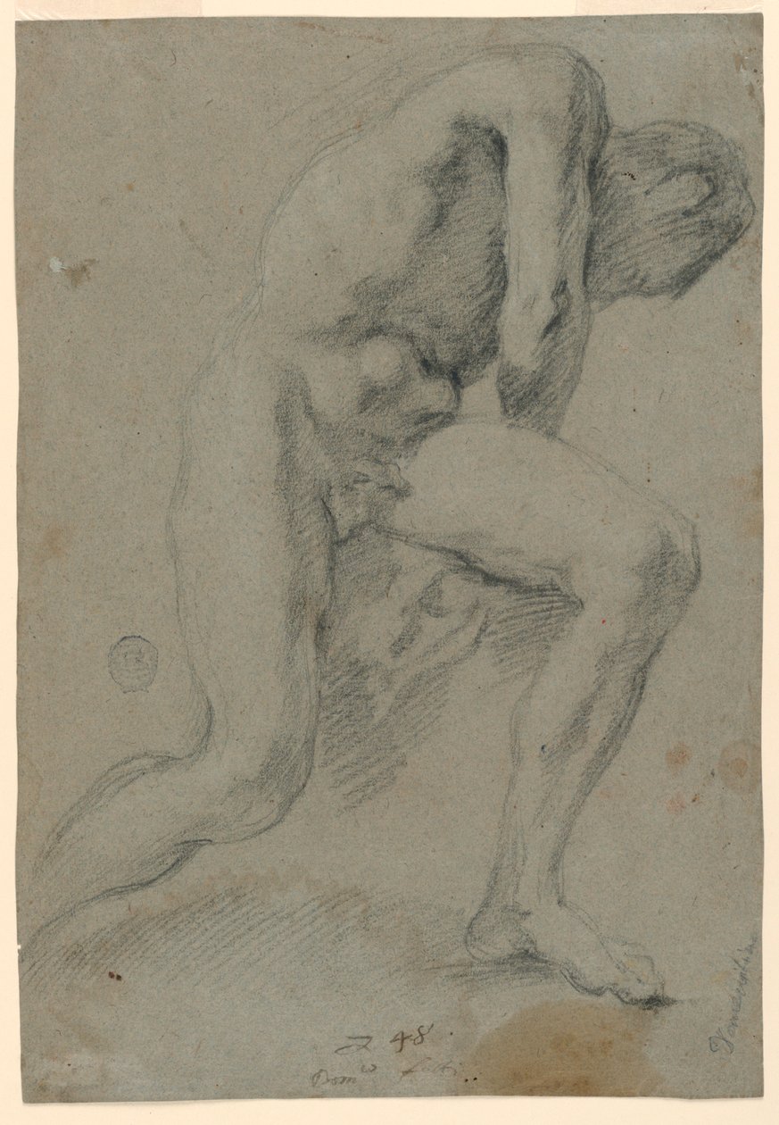 Férfi meztelen alkotó: Unknown artist
