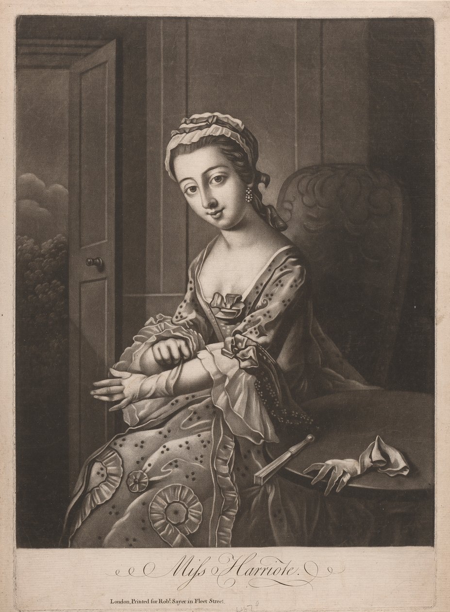 Harriot kisasszony alkotó: Unknown artist