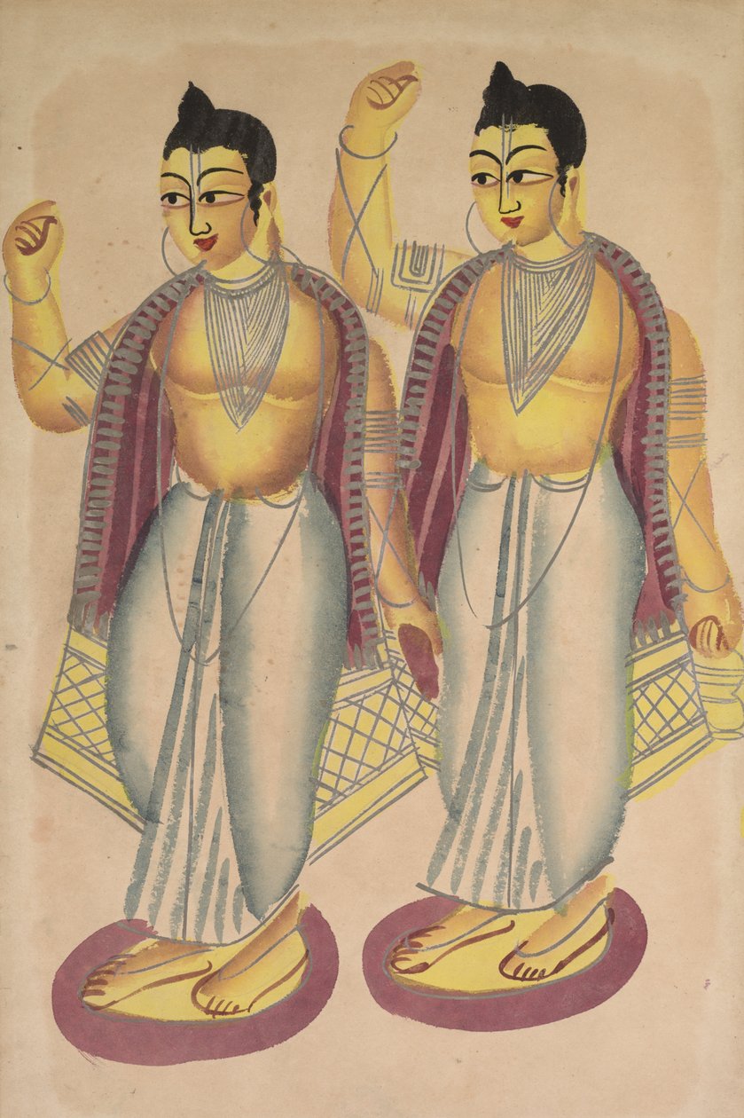 Nitai és Gaur alkotó: Unknown artist