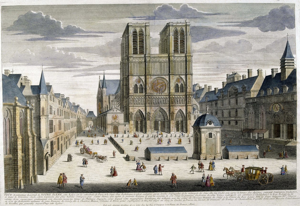 Párizsi Notre Dame alkotó: Unknown artist