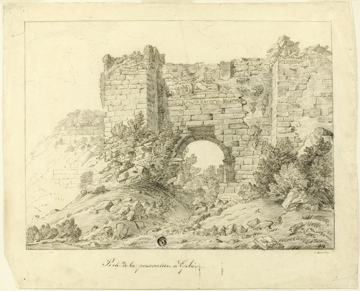 Üldözési portál, Ephesus alkotó: Unknown artist