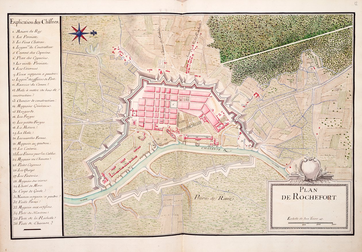 Rochefort terve alkotó: Unknown artist
