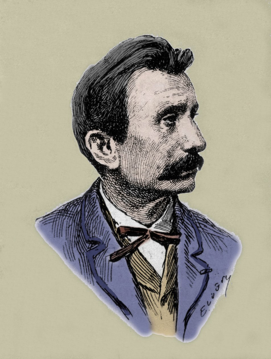 Sacher-Masoch portréja alkotó: Unknown artist