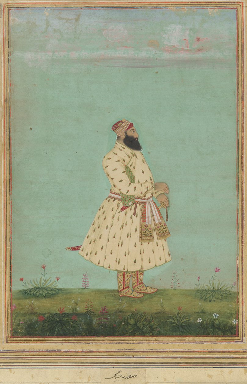 Safdar Jang portréja alkotó: Unknown artist