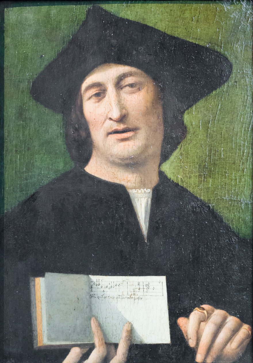 Egy énekes portréja alkotó: Unknown artist