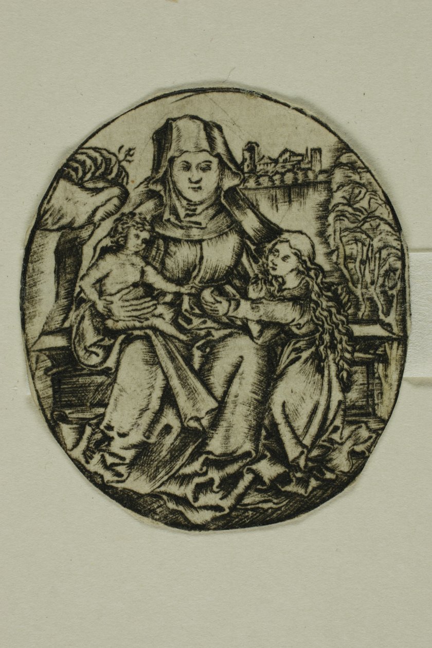 Szent Anna, a Szűz és a Gyermek alkotó: Unknown artist