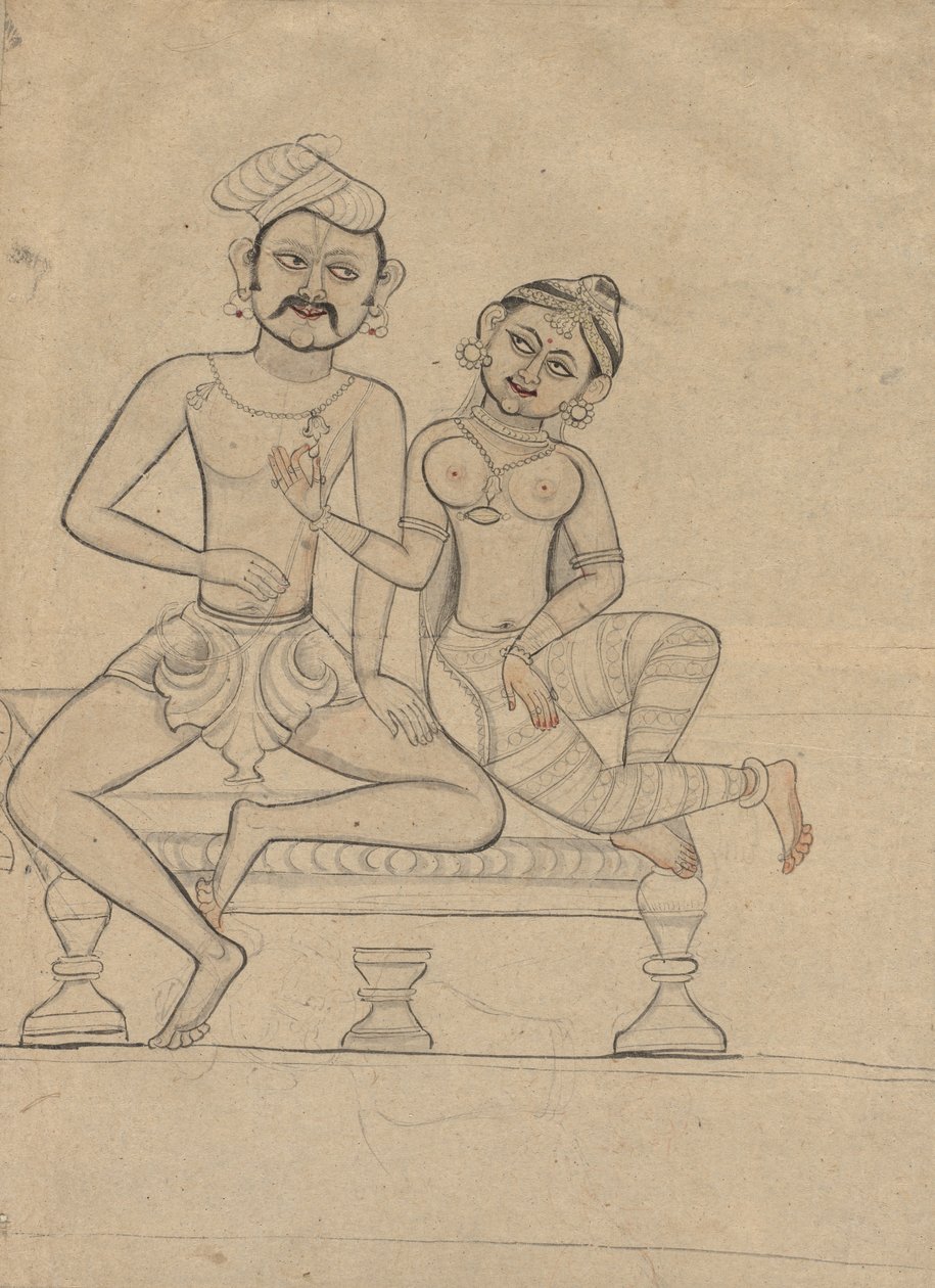 Ülő pár alkotó: Unknown artist
