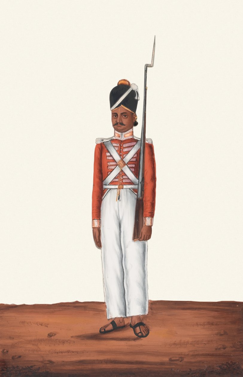 Sepoy, Madras Hadsereg alkotó: Unknown artist
