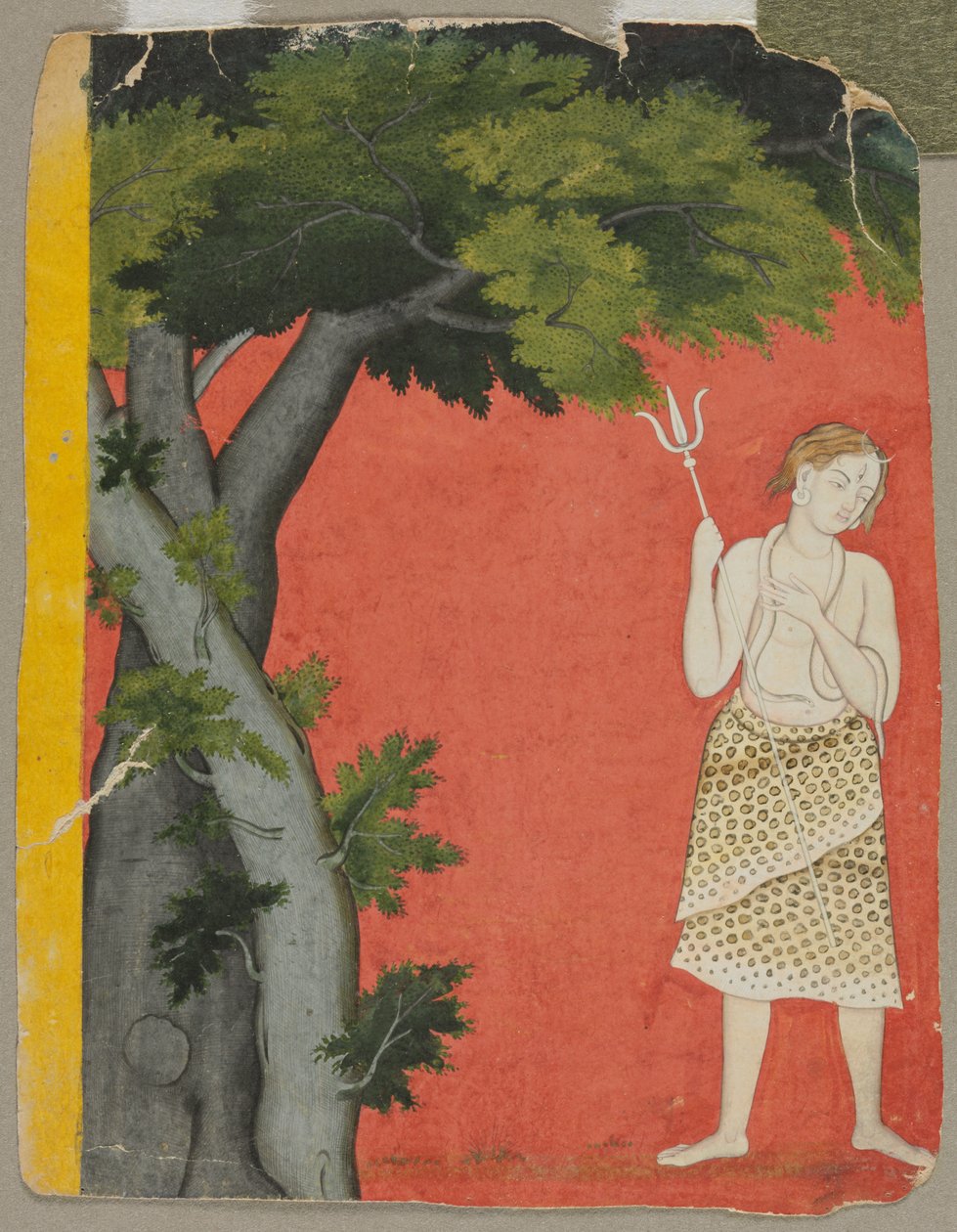 Shiva a fák alatt alkotó: Unknown artist