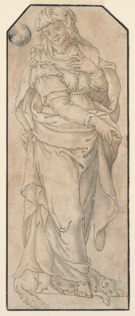 Álló Sibyl alkotó: Unknown artist