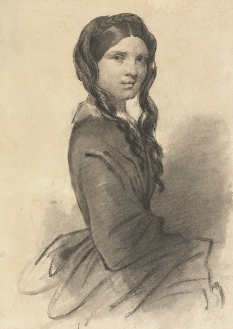 Tanulmány egy nőről alkotó: Unknown artist