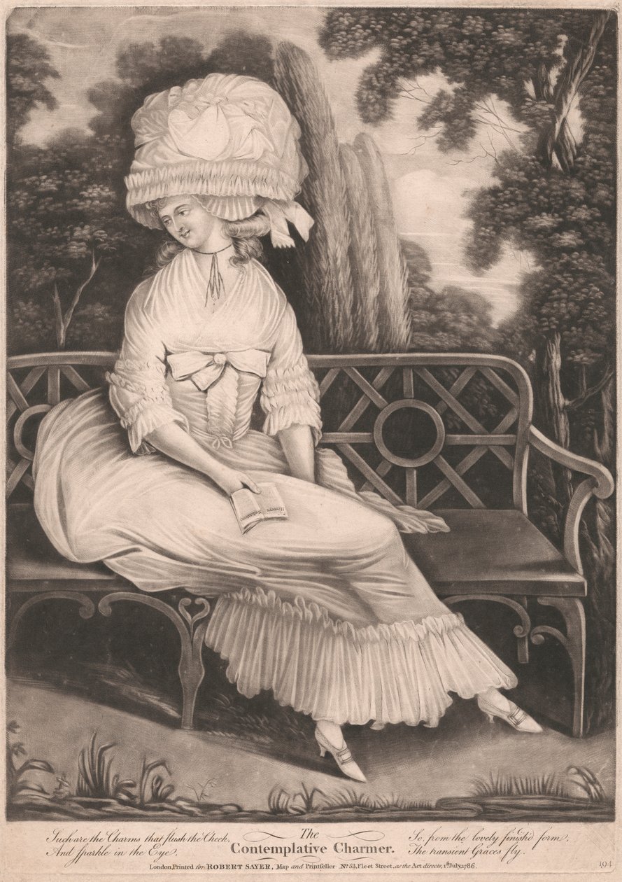 A szemlélődő bűbájos alkotó: Unknown artist