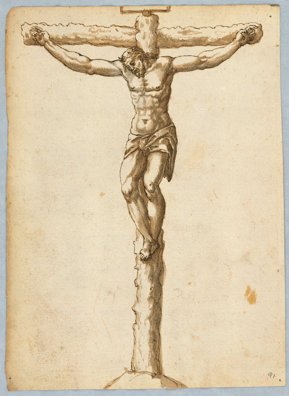 A keresztre feszítés alkotó: Unknown artist