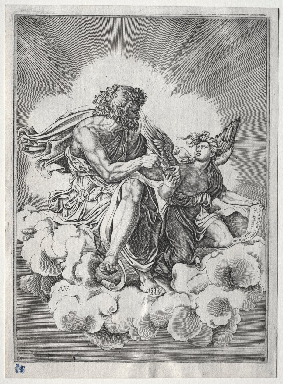 A négy evangélista: Szent Máté alkotó: Unknown artist