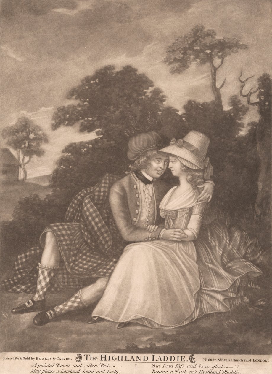 A Highland Laddie alkotó: Unknown artist